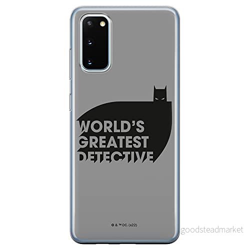 ERT GROUP mobiltelefonfodral för Samsung S20 / S11E originalt och officiellt licensierat DC mönster Batman 051 optimalt anpassad till formen på mobiltelefonen, fodral tillverkad av TPU plast 5905131542397