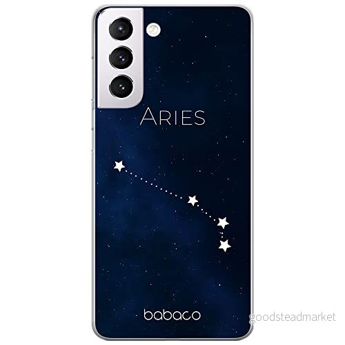 ERT GROUP mobiltelefonfodral för Samsung S21 originalt och officiellt licensierat Babaco mönster Zodiac Constellation 001 anpassad till formen på mobiltelefonen, fodral tillverkad av TPU plast 5903932188097