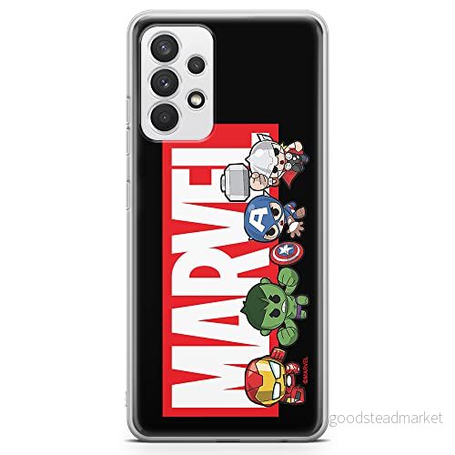 ERT GROUP mobiltelefonfodral för Samsung A32 4G LTE originalt och officiellt licensierat Marvel mönster 010 optimalt anpassad till formen på mobiltelefonen, fodral tillverkad av TPU plast 5904805180521