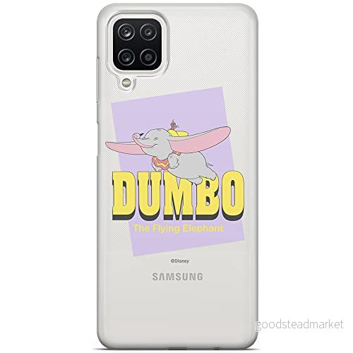 ERT GROUP mobiltelefonfodral för Samsung A12 / M12 originalt och officiellt licensierat Disney mönster Dumbo 005 optimalt anpassad till formen på mobiltelefonen, gedeeltelijk transparant 5903040090725