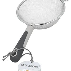 Birkmann, sil Easy Baking, grå, rostfritt stål med plasthandtag, 16 cm 4026883422681 Birkmann, sil Easy Baking, grå, rostfritt stål med plasthandtag, 16 cm 4026883422681