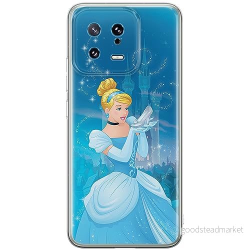 ERT GROUP mobiltelefonfodral för Xiaomi 13 originalt och officiellt licensierat Disney mönster Cindrella 001 optimalt anpassad till formen på mobiltelefonen, fodral tillverkad av TPU plast 5905511911201