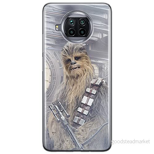 ERT GROUP mobiltelefonfodral för Xiaomi MI 10T LITE/REDMI NOTE 9 PRO 5G originalt och officiellt licensierat Star Wars mönster Chewbacca 002, fodral tillverkad av TPU plast 5903537162065