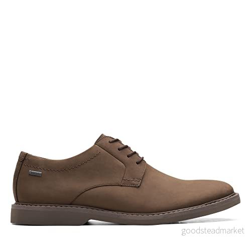 Clarks premium herr AtticusLTLoGTX, Mörkbrun Nub, 7,5 UK, 41.5 EU 5059304956303