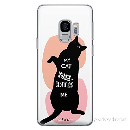 ERT GROUP mobiltelefonfodral för Samsung S9 originalt och officiellt licensierat Babaco mönster Cats 003 optimalt anpassad till formen på mobiltelefonen, fodral tillverkad av TPU plast 5905131063236