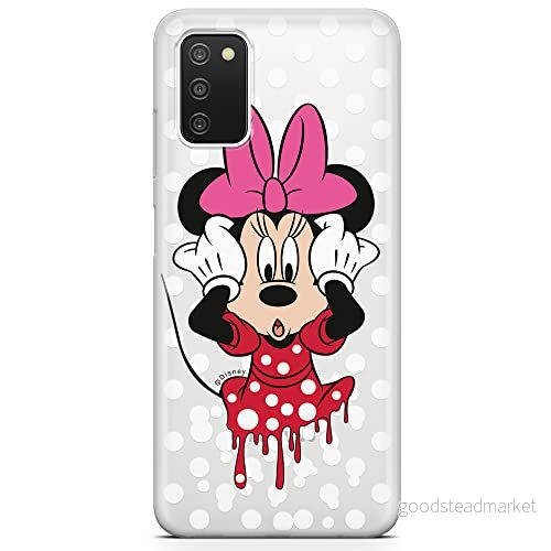 ERT GROUP mobiltelefonfodral för Samsung A03S originalt och officiellt licensierat Disney mönster Minnie 016 optimalt anpassad till formen på mobiltelefonen, gedeeltelijk transparant 5904805433870