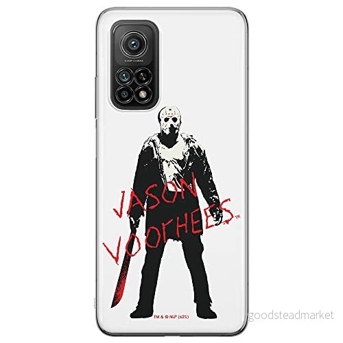 ERT GROUP mobiltelefonfodral för Xiaomi REDMI NOTE 9T originalt och officiellt licensierat Horror mönster Friday the 13th 017 anpassad till formen på mobiltelefonen, fodral tillverkad av TPU plast 5905511120764