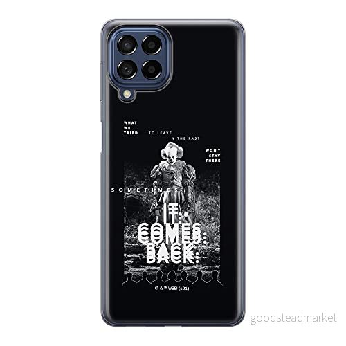 ERT GROUP mobiltelefonfodral för Samsung M33 5G originalt och officiellt licensierat Horror mönster It 017 optimalt anpassad till formen på mobiltelefonen, fodral tillverkad av TPU plast 5905511355593