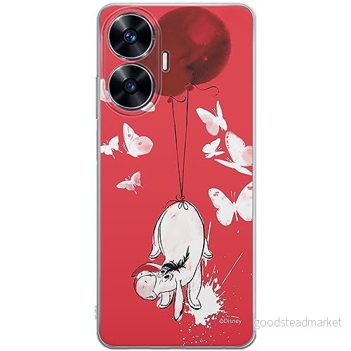 ERT GROUP mobiltelefonfodral för Realme C55 originalt och officiellt licensierat Disney mönster Eeyore 001 optimalt anpassad till formen på mobiltelefonen, fodral tillverkad av TPU plast 5905511860400