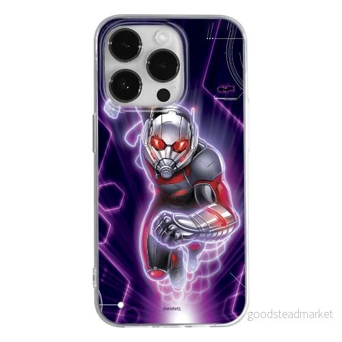 ERT GROUP mobiltelefonfodral för Apple Iphone 14 PRO MAX originalt och officiellt licensierat Marvel mönster Ant Man 001 optimalt anpassad till formen på mobiltelefonen, fodral tillverkad av TPU plast 5905131940797