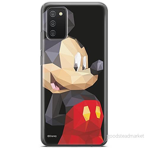 ERT GROUP mobiltelefonfodral för Samsung A02S originalt och officiellt licensierat Disney mönster Mickey 024 optimalt anpassad till formen på mobiltelefonen, fodral tillverkad av TPU plast 5903040224342