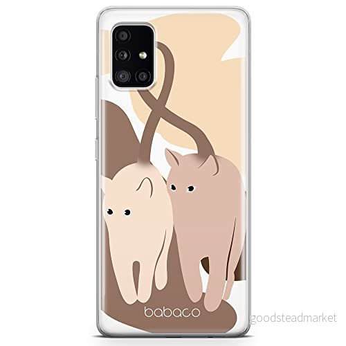 ERT GROUP mobiltelefonfodral för Samsung A51 originalt och officiellt licensierat Babaco mönster Cats 002 optimalt anpassad till formen på mobiltelefonen, fodral tillverkad av TPU plast 5905131084286