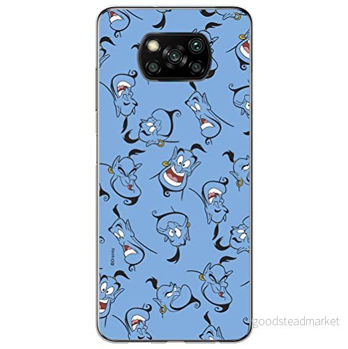 ERT GROUP mobiltelefonfodral för Xiaomi POCOPHONE X3 originalt och officiellt licensierat Disney mönster Genie 002 optimalt anpassad till formen på mobiltelefonen, fodral tillverkad av TPU plast 5903537120911