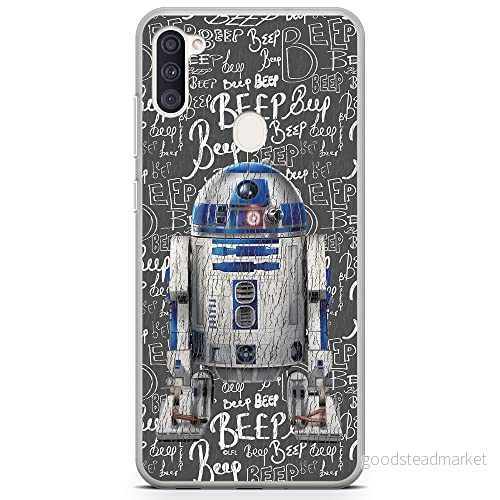 ERT GROUP mobiltelefonfodral för Samsung A03S originalt och officiellt licensierat Star Wars mönster R2D2 004 optimalt anpassad till formen på mobiltelefonen, fodral tillverkad av TPU plast 5904805002175