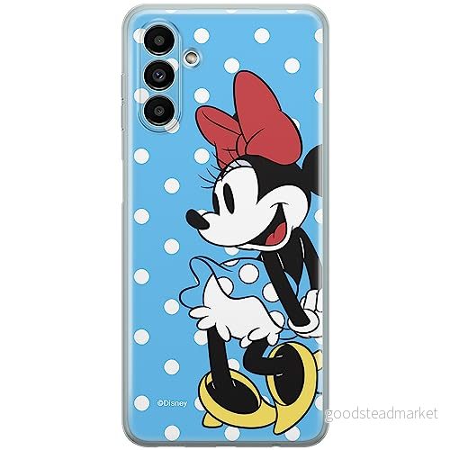 ERT GROUP mobiltelefonfodral för Samsung A13 5G/A04S originalt och officiellt licensierat Disney mönster Minnie 034 optimalt anpassad till formen på mobiltelefonen, fodral tillverkad av TPU plast 5904805575310