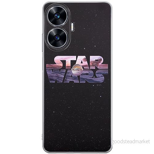 ERT GROUP mobiltelefonfodral för Realme C55 originalt och officiellt licensierat Star Wars mönster 048 optimalt anpassad till formen på mobiltelefonen, fodral tillverkad av TPU plast 5905511863708