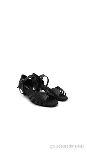Capezio Silvia 1,25 tum Ballroom Shoe, svart, 6 m 886275601834