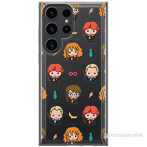ERT GROUP mobiltelefonfodral för Samsung S23 ULTRA originalt och officiellt licensierat Harry Potter mönster 245 optimalt anpassad till formen på mobiltelefonen, gedeeltelijk transparant 5905511473747
