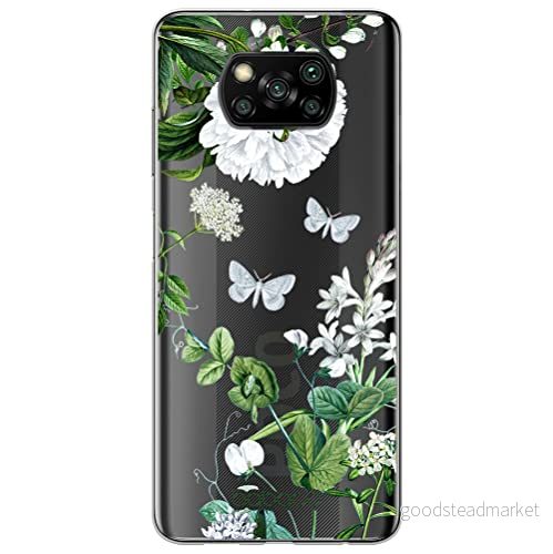 ERT GROUP mobiltelefonfodral för Xiaomi POCOPHONE X3 originalt och officiellt licensierat Babaco mönster Flowers 030 optimalt anpassad till formen på mobiltelefonen, gedeeltelijk transparant 5905131279125