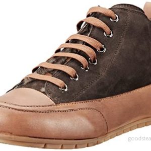 Candice Cooper Herr MID FUR sneakers, Cuir Ebony, 36.5 EU 8053461456253
