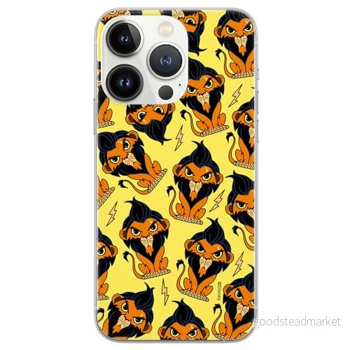 ERT GROUP mobiltelefonfodral för Iphone 13 PRO MAX originalt och officiellt licensierat Disney mönster Scar 002 optimalt anpassad till formen på mobiltelefonen, fodral tillverkad av TPU plast 5905131445735