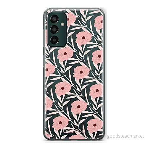 ERT GROUP mobiltelefonfodral för Samsung M13 4G originalt och officiellt licensierat Babaco mönster Flowers 017 optimalt anpassad till formen på mobiltelefonen, gedeeltelijk transparant 5905511333201