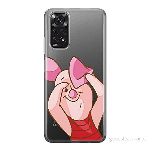 ERT GROUP mobiltelefonfodral för Xiaomi REDMI NOTE 11S 4G / 11 originalt och officiellt licensierat Disney mönster Winnie the Pooh & Friends 034, gedeeltelijk transparant 5905511564018
