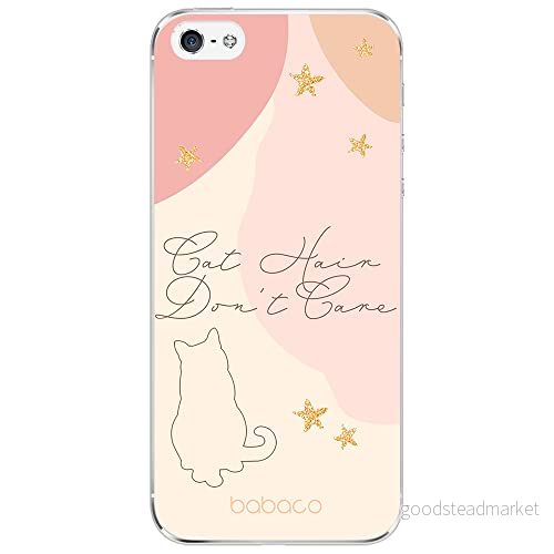 ERT GROUP mobiltelefonfodral för Iphone 5/5S/SE originalt och officiellt licensierat Babaco mönster Cats 007 optimalt anpassad till formen på mobiltelefonen, fodral tillverkad av TPU plast 5905131079503