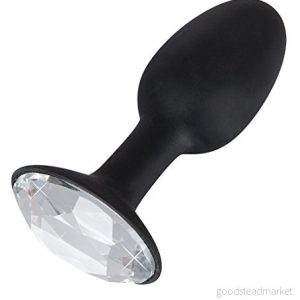 You2Toys Diamond Analplugg, Svart/Transparent, 8,5 cm 4024144518180