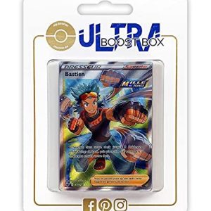 Bastien 188/198 Full Art Trainer Tusen Nävar Ultraboost X Svärd och Shield 6 Ice Rike set med 10 franska Pokémon kort 3701425290539 Bastien 188/198 Full Art Trainer Tusen Nävar Ultraboost X Svärd och Shield 6 Ice Rike set med 10 franska Pokémon kort 3701425290539