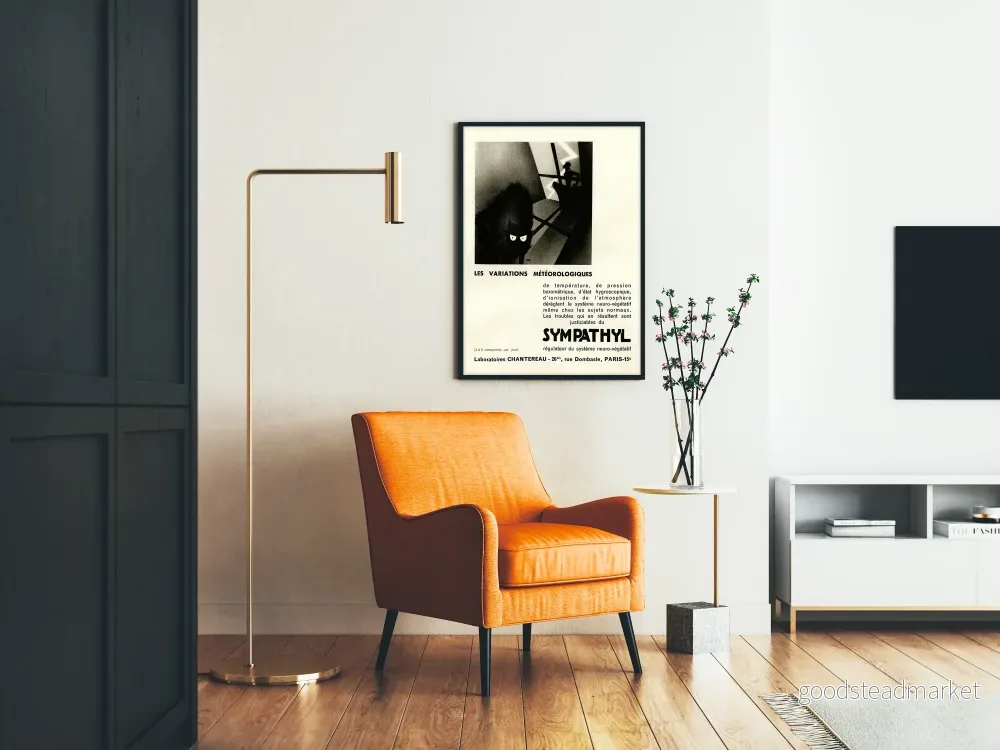 Vintageposter för reklam SympathyL för retro väggdekoration - Bild 2