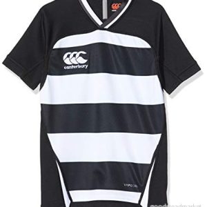 Canterbury Pojkens Vapodri Evader Huvad Rugbytröja Svart/Vit 14 5054773148105