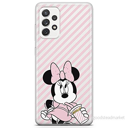 ERT GROUP mobiltelefonfodral för Samsung A72 5G originalt och officiellt licensierat Disney mönster Minnie 017 optimalt anpassad till formen på mobiltelefonen, gedeeltelijk transparant 5903040074244
