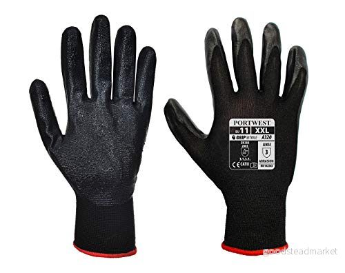 Portwest A320 Dexti-Grip Handske - Svart - L 5036108166503