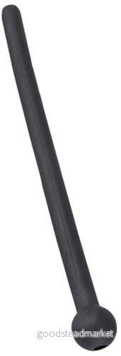 Penisplug Piss Play Penisplugg Dilatator, Svart, 11,8 cm 4024144538379