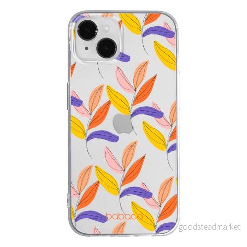 ERT GROUP mobiltelefonfodral för Apple Iphone 14 PLUS originalt och officiellt licensierat Babaco mönster Plants 007 optimalt anpassad till formen på mobiltelefonen, gedeeltelijk transparant 5905131898388