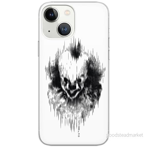 ERT GROUP mobiltelefonfodral för Iphone 13 MINI originalt och officiellt licensierat Horror mönster It 012 optimalt anpassad till formen på mobiltelefonen, fodral tillverkad av TPU plast 5905131981004