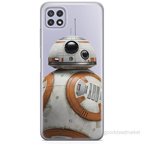 ERT GROUP mobiltelefonfodral för Samsung A22 5G originalt och officiellt licensierat Star Wars mönster BB 8 002 optimalt anpassad till formen på mobiltelefonen, gedeeltelijk transparant 5903932808964