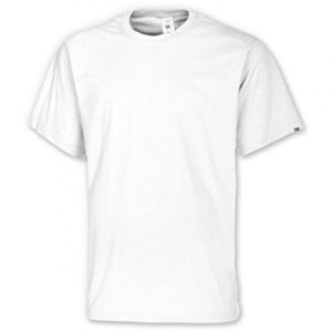 BP 1621 171 21 2XS unisex T tröja, 1/2 ärmar, rund hals, längd 70 cm, 180,00 g/m² tygblandning, vit, 4010365843903 BP 1621 171 21 2XS unisex T tröja, 1/2 ärmar, rund hals, längd 70 cm, 180,00 g/m² tygblandning, vit, 4010365843903