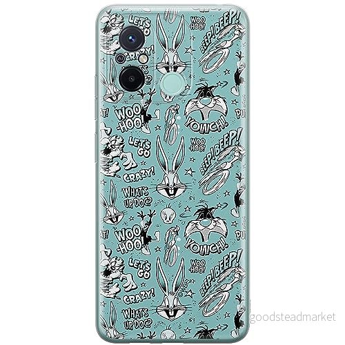 ERT GROUP mobiltelefonfodral för Xiaomi REDMI 12C/ 11A originalt och officiellt licensierat Looney Tunes mönster 004 anpassad till formen på mobiltelefonen, fodral tillverkad av TPU plast 5905511843069