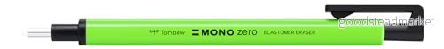 Tombow EH KUR63 precisionsradergummi, MONO zero påfyllningsbar, rund spets neon grön, diameter 2,3 mm 4003198502529