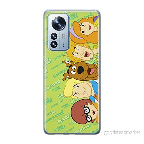 ERT GROUP mobiltelefonfodral för Xiaomi 12 / 12X originalt och officiellt licensierat Scooby Doo mönster 001 optimalt anpassad till formen på mobiltelefonen, fodral tillverkad av TPU plast 5905511476403