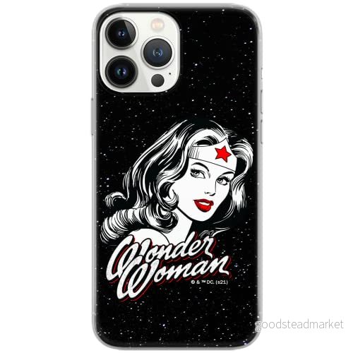 ERT GROUP mobiltelefonfodral för Apple Iphone 6 PLUS originalt och officiellt licensierat DC mönster Wonder Woman 023 Vit anpassad till formen på mobiltelefonen, fodral tillverkad av TPU plast 5903932928068