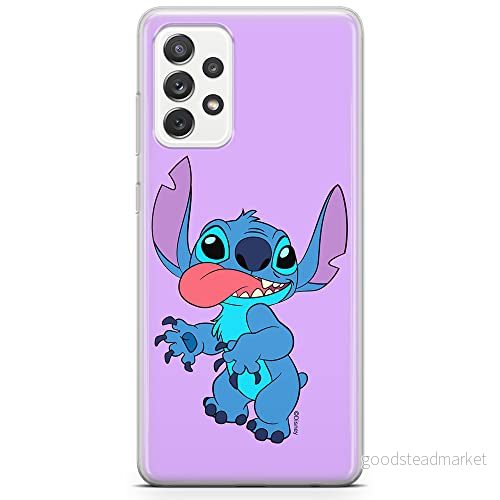ERT GROUP mobiltelefonfodral för Samsung A73 5G originalt och officiellt licensierat Disney mönster Stitch 012 optimalt anpassad till formen på mobiltelefonen, fodral tillverkad av TPU plast 5905131189813