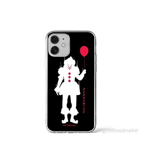 ERT GROUP mobiltelefonfodral för Iphone 12 Mini originalt och officiellt licensierat Horror mönster It 016 optimalt anpassad till formen på mobiltelefonen, fodral tillverkad av TPU plast 5905131989437