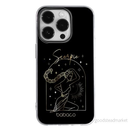 ERT GROUP mobiltelefonfodral för Apple Iphone 14 PRO originalt och officiellt licensierat Babaco mönster Zodiac Woman 008 anpassad till formen på mobiltelefonen, fodral tillverkad av TPU plast 5905131914569