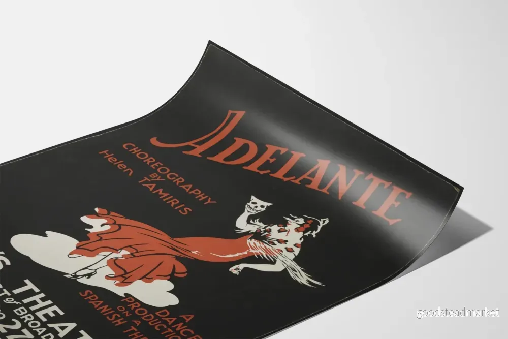 Dansposter 'Adelante' med spansk koreografi av Helen Tamiris - Bild 3