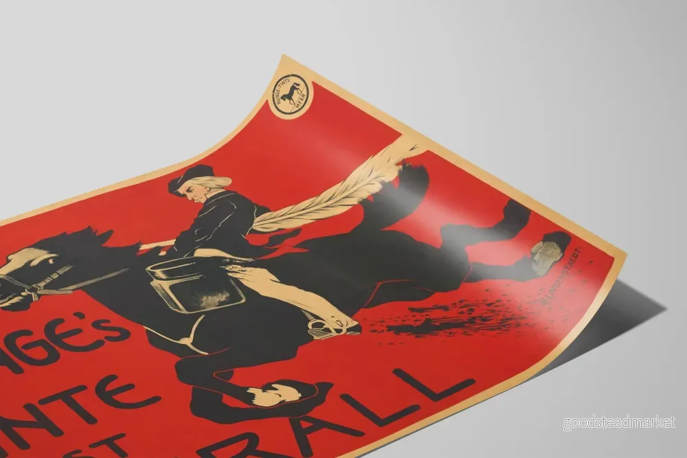 Vintage reklamposter Runges hästbläck - Bild 2