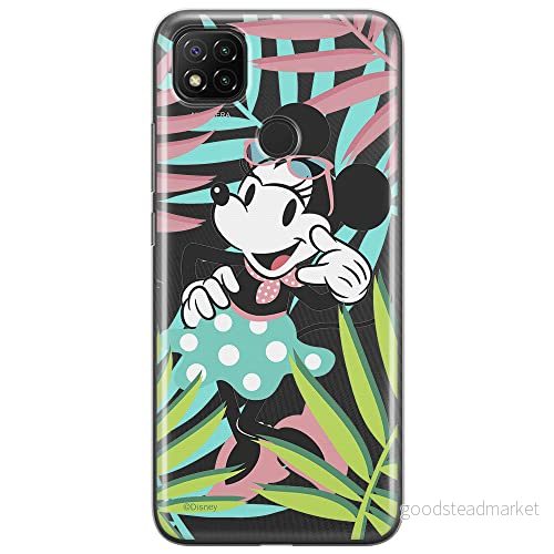 ERT GROUP mobiltelefonfodral för Xiaomi REDMI 9C originalt och officiellt licensierat Disney mönster Minnie 040 optimalt anpassad till formen på mobiltelefonen, gedeeltelijk transparant 5903040302095