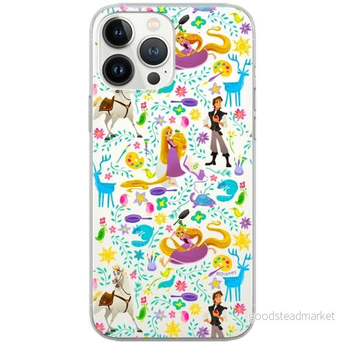 ERT GROUP mobiltelefonfodral för Xiaomi REDMI 9A originalt och officiellt licensierat Disney mönster Tangled 001 optimalt anpassad till formen på mobiltelefonen, gedeeltelijk transparant 5903040272657